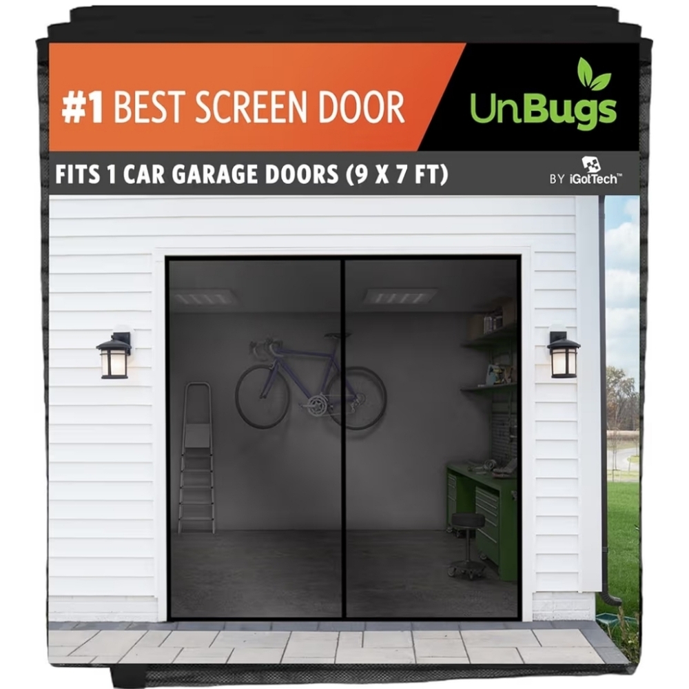 🆕️ Unbugs Screen For Garage Door / 9' Wide x 7' High